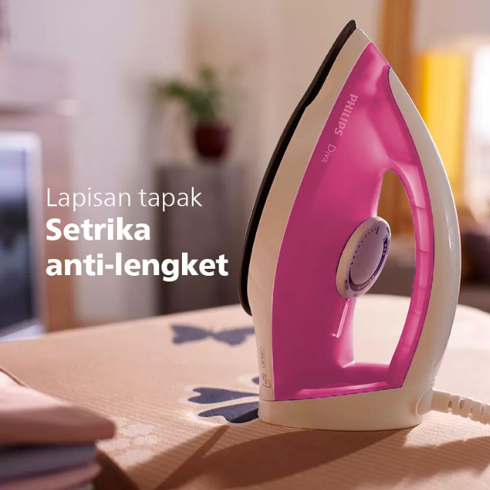 Philips Setrika Dry - GC122/47 Pink